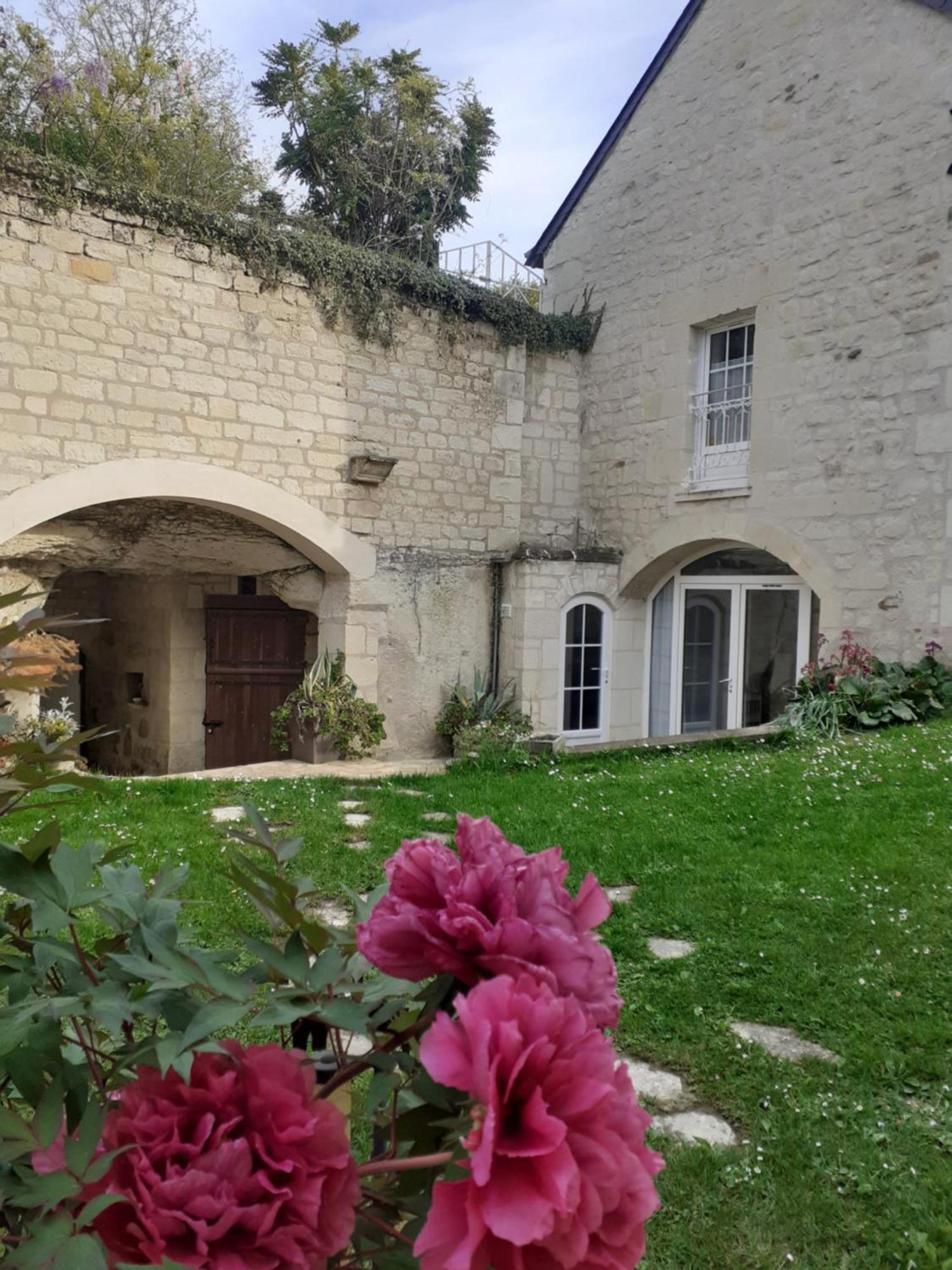Esprit Troglo Villa Beaumont-en-Veron Bagian luar foto