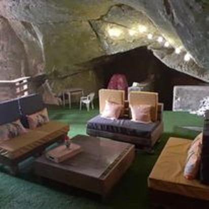 Esprit Troglo Villa Beaumont-en-Veron Bagian luar foto